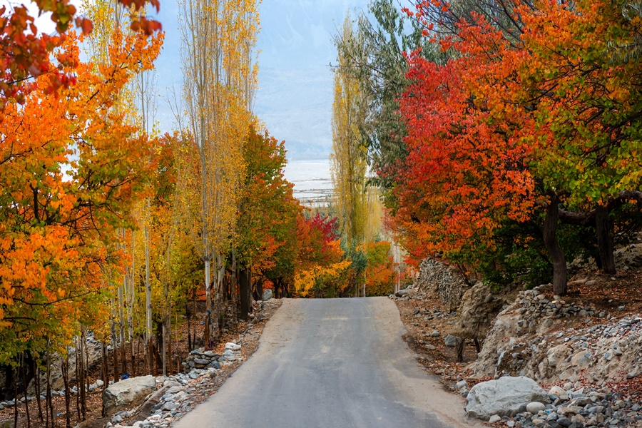 Khaplu Valley in Autumn