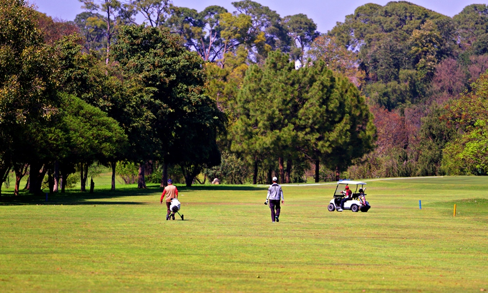 Golfing in Pakistan